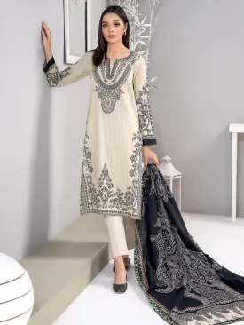 2 Piece Khaddar Suit-Printed(Unstitched)