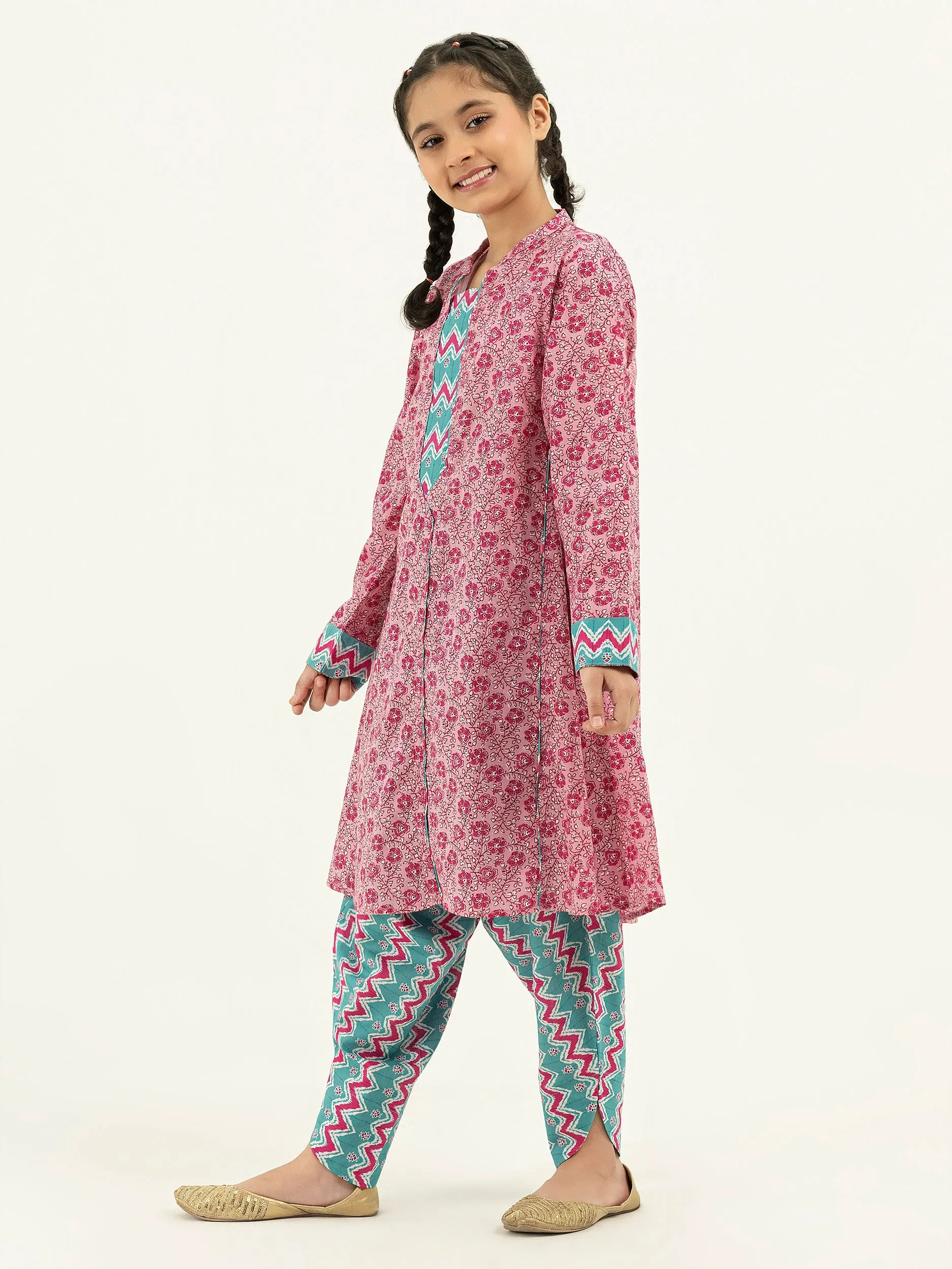 2 Piece Lawn Suit-Printed (Pret)
