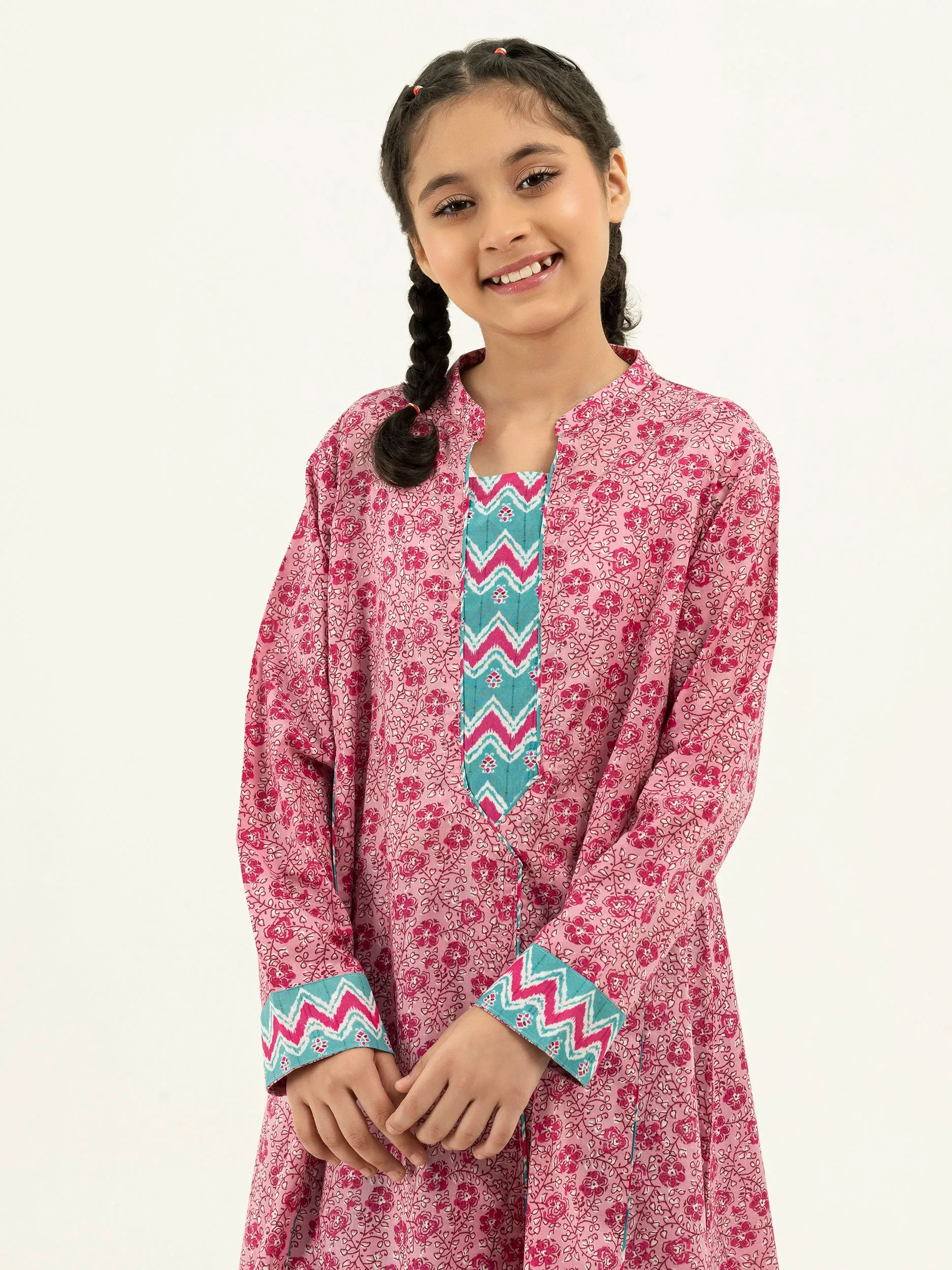 2 Piece Lawn Suit-Printed (Pret)