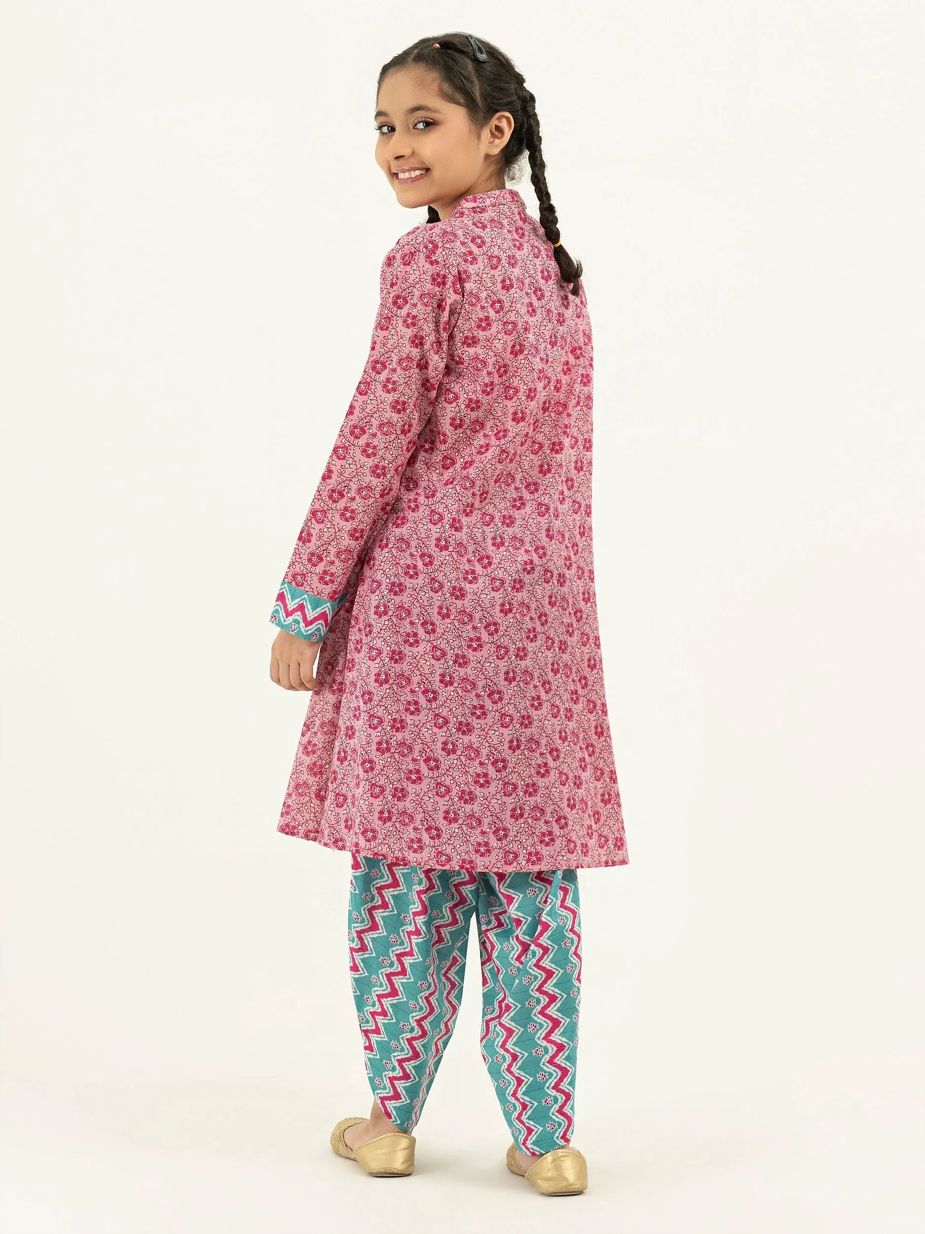 2 Piece Lawn Suit-Printed (Pret)