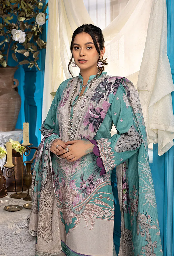 Aangan by Humdum Digital Printed Lawn Unstitched 3Pc Suit AG-08
