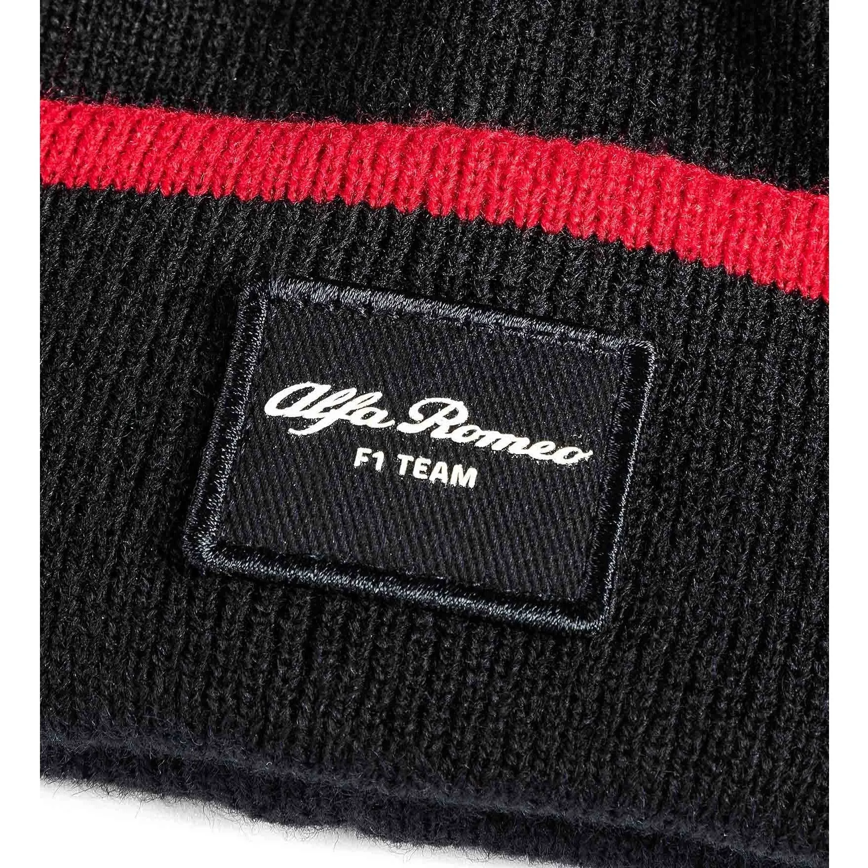Alfa Romeo Racing F1 Team Black Beanie - Adult/Kids
