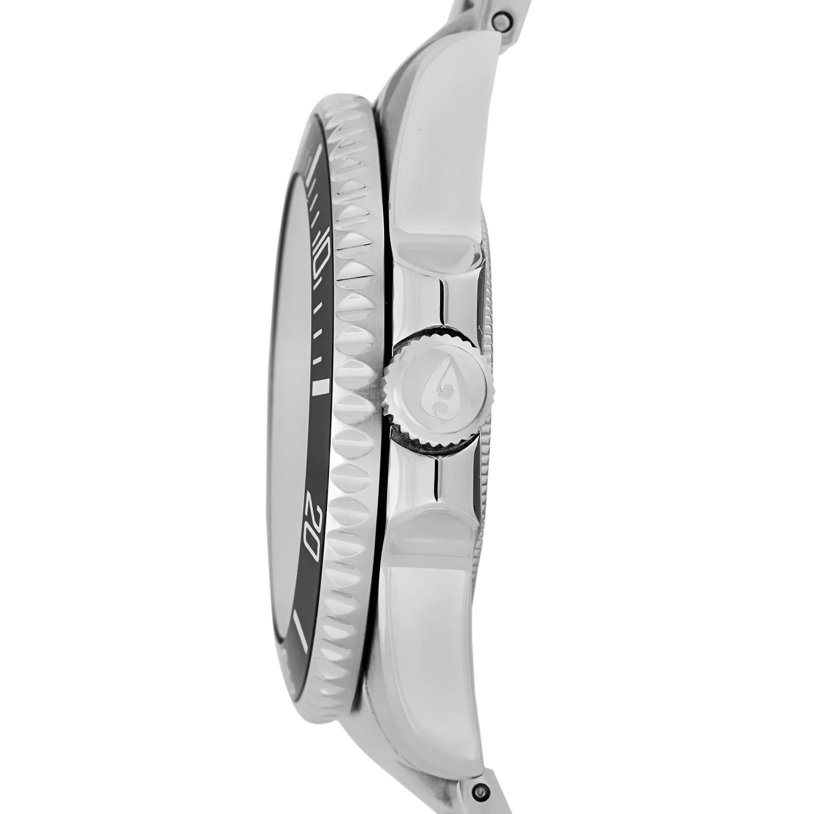 Aquacy 1769 Hei Matau Men's Automatic 300M Half Blue Black Dive Watch ETA 2824 1769.HBLB.B.S.ET