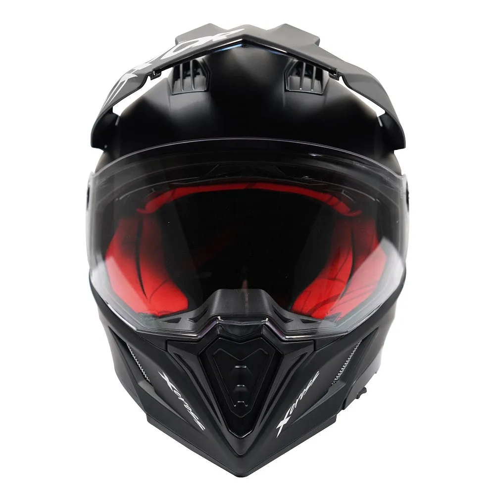 Axor X-Cross Adventure Full Face Helmet  - Matt Black