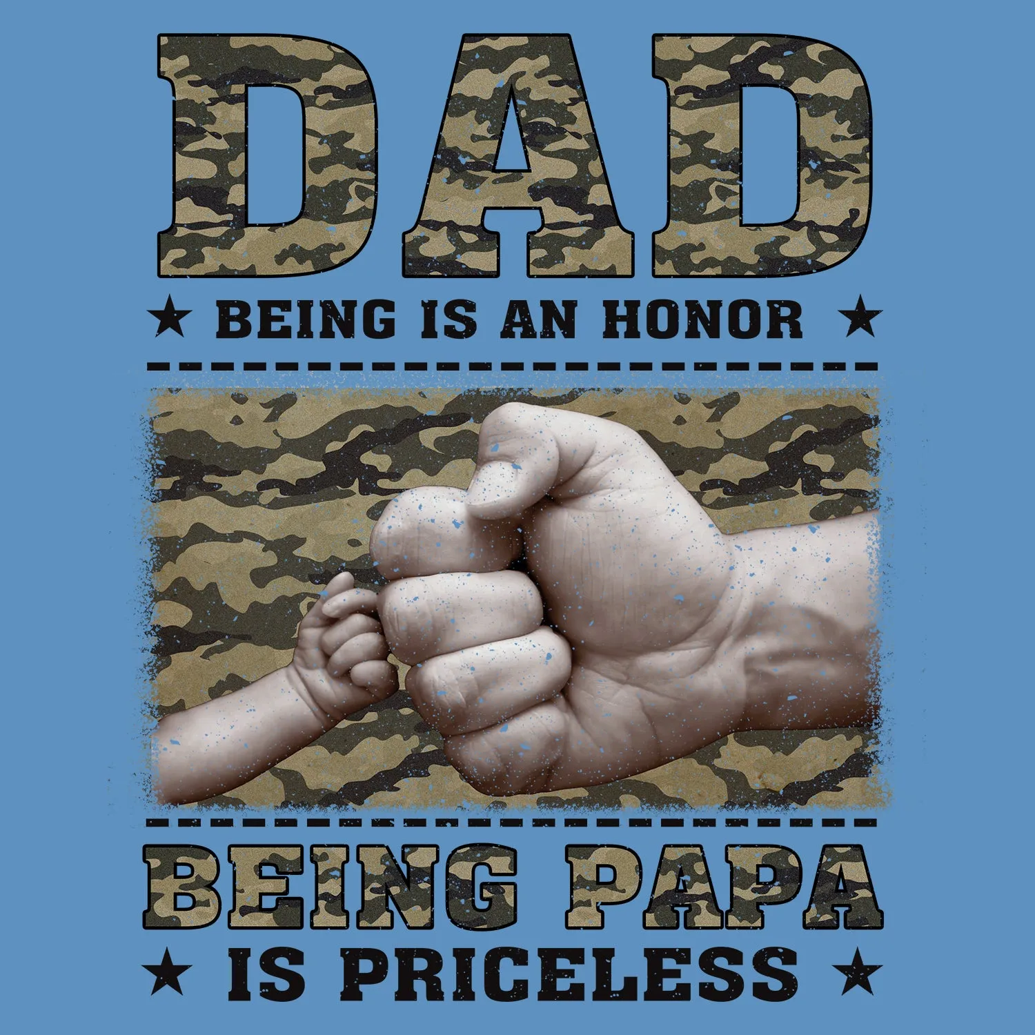 Being Dad Is An Honor Being Pappy Is Priceless Father's Day T-Shirt