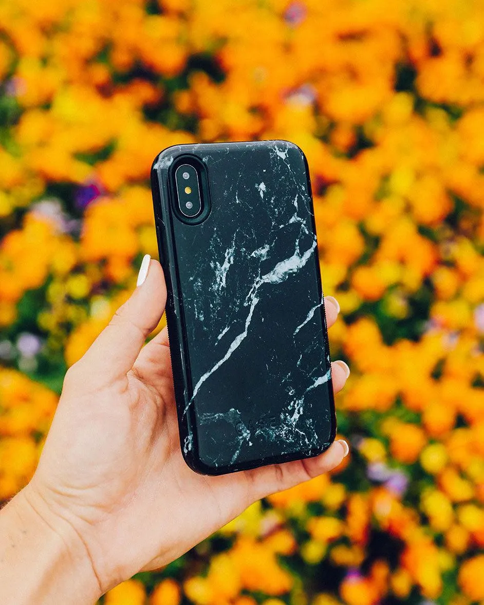 Black Pearl | Classic Black Marble Case
