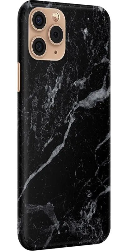 Black Pearl | Classic Black Marble Case