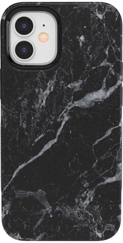 Black Pearl | Classic Black Marble Case