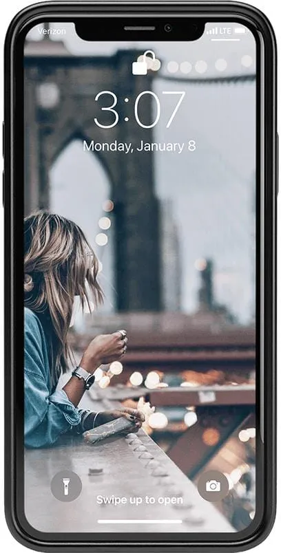 Black Pearl | Classic Black Marble Case