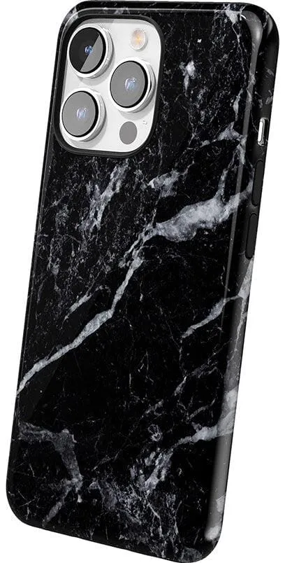 Black Pearl | Classic Black Marble Case