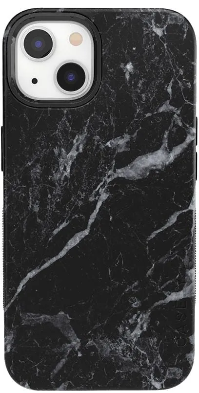 Black Pearl | Classic Black Marble Case