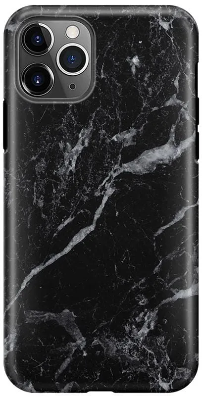 Black Pearl | Classic Black Marble Case