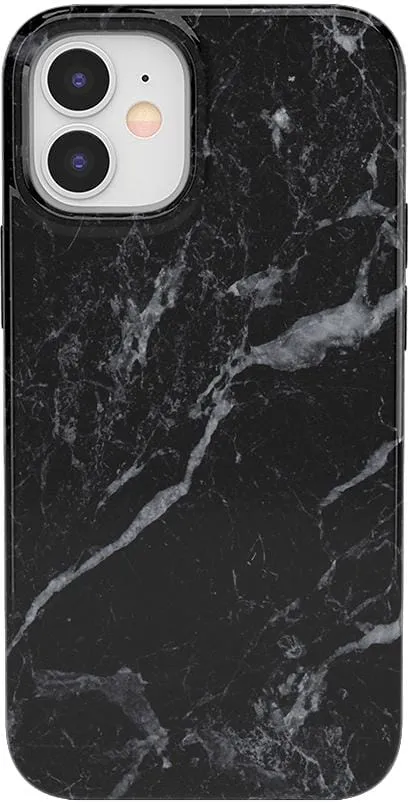 Black Pearl | Classic Black Marble Case