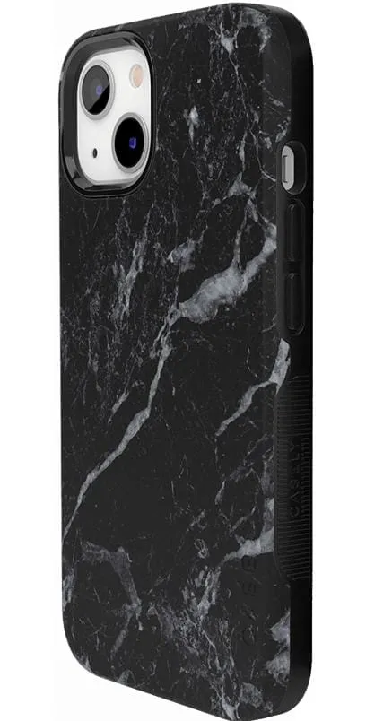 Black Pearl | Classic Black Marble Case