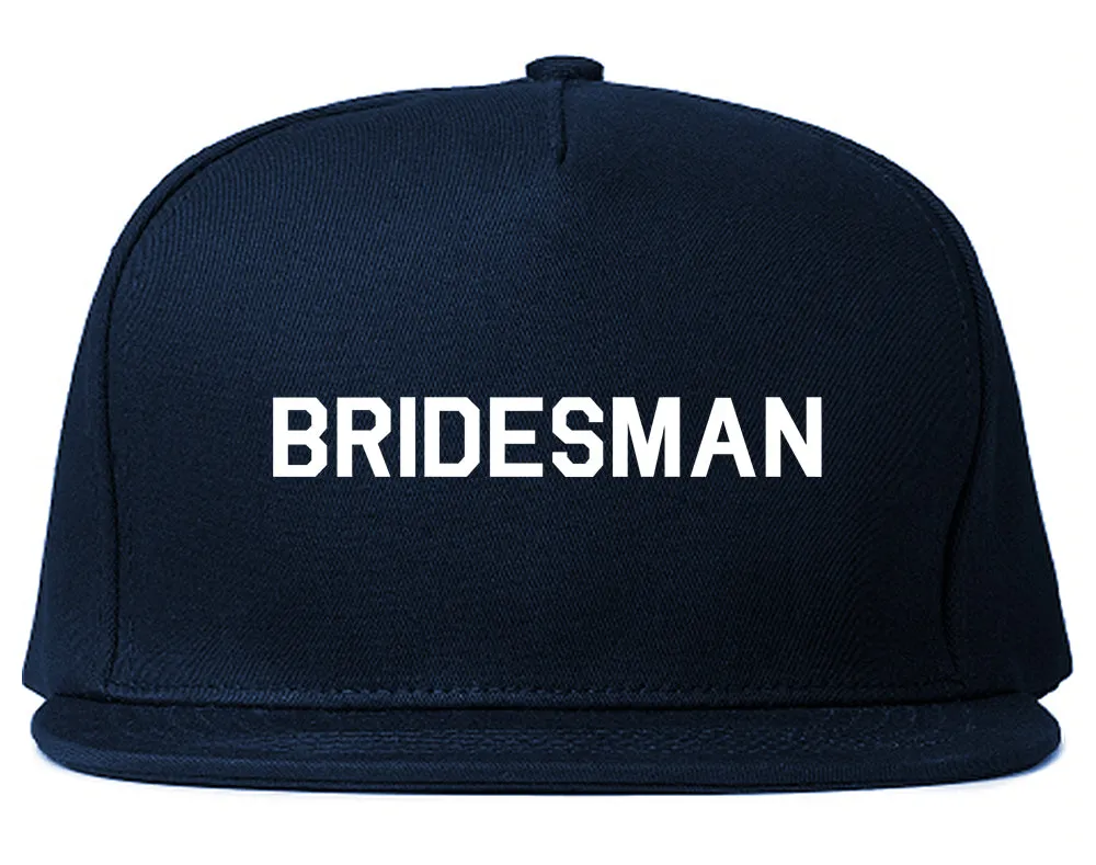Bridesman Bachlorette Bachelor Party Mens Snapback Hat