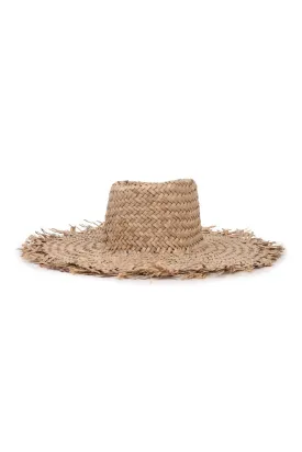 Burma Fray Edge Dark Tan Hat
