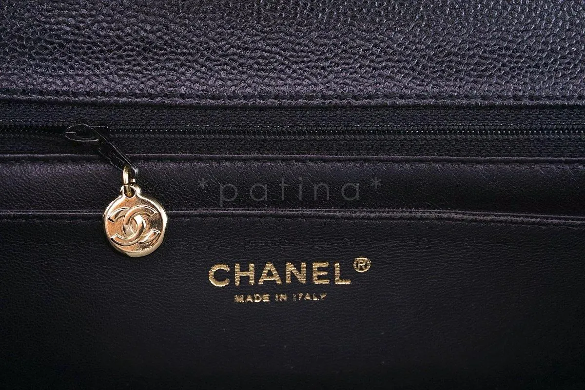 Chanel Black 2.55 Classic Quilted Kelly Flap Bag GHW