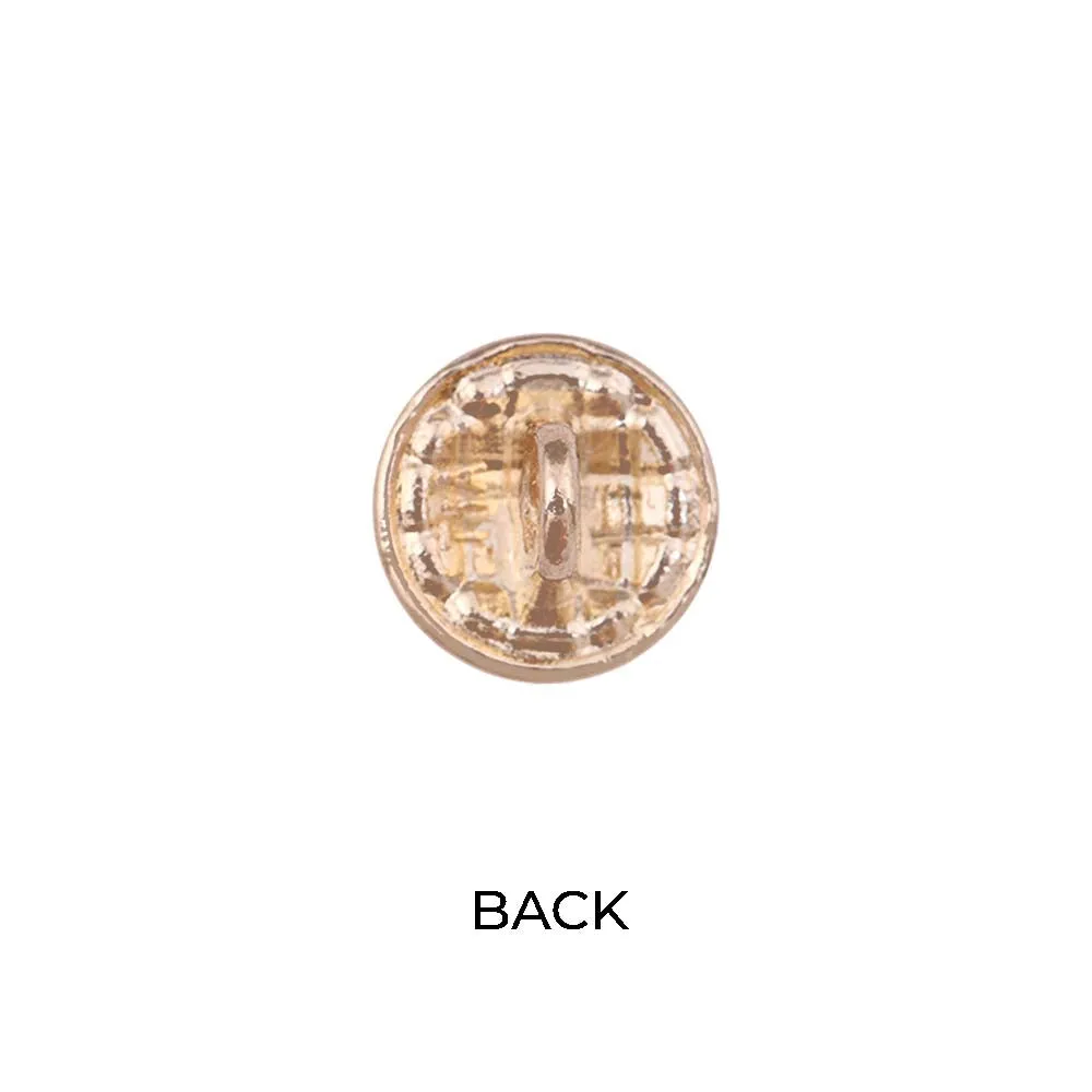 Checks Surface Lamination Kurta/Kurti Metal Buttons