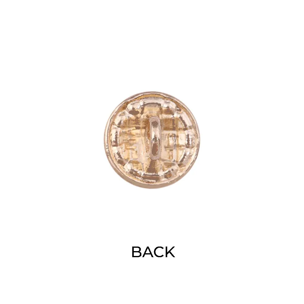 Checks Surface Lamination Kurta/Kurti Metal Buttons