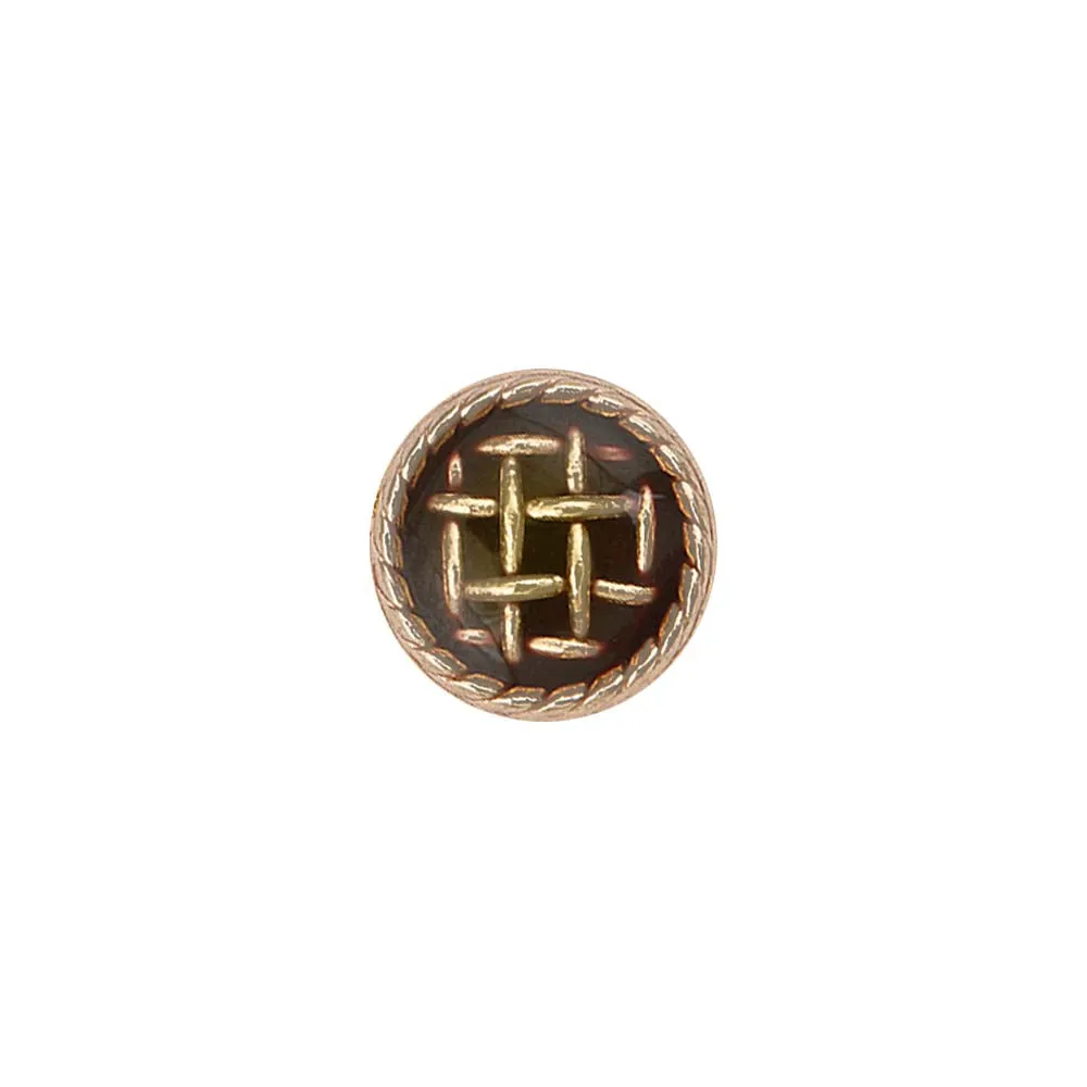 Checks Surface Lamination Kurta/Kurti Metal Buttons