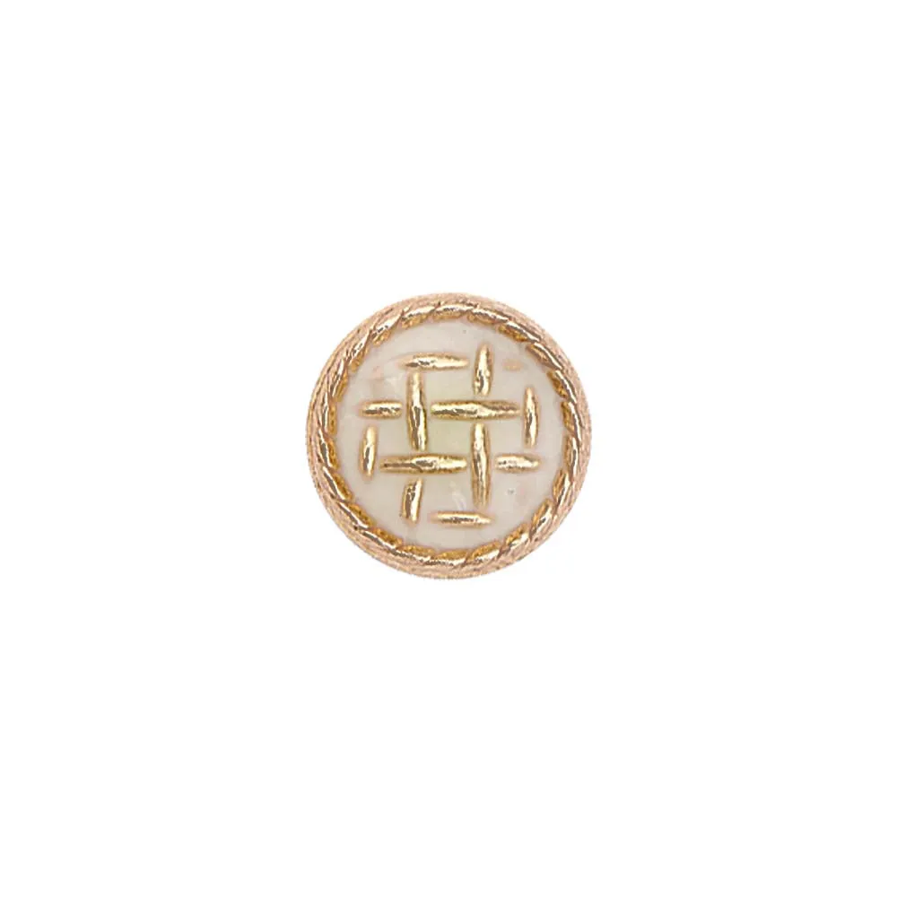 Checks Surface Lamination Kurta/Kurti Metal Buttons