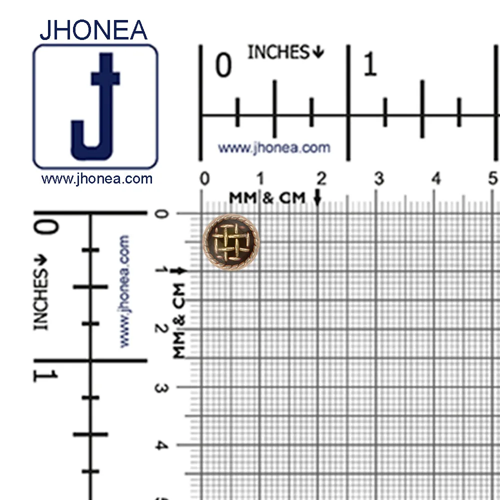 Checks Surface Lamination Kurta/Kurti Metal Buttons