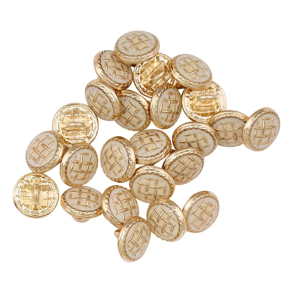 Checks Surface Lamination Kurta/Kurti Metal Buttons