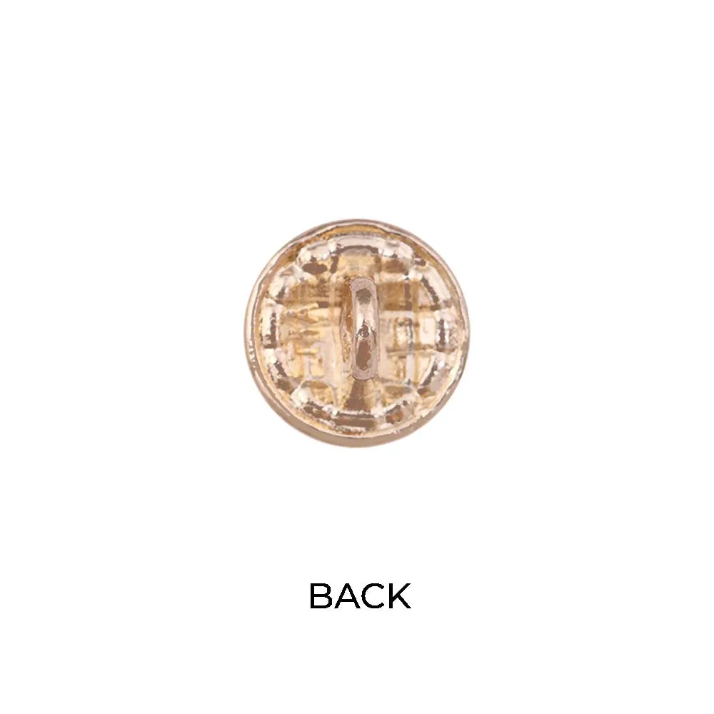 Checks Surface Lamination Kurta/Kurti Metal Buttons