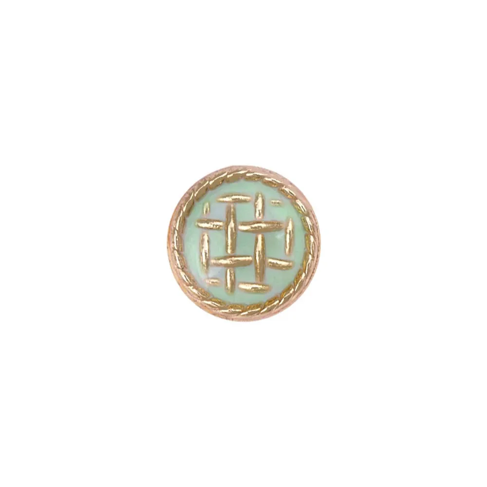 Checks Surface Lamination Kurta/Kurti Metal Buttons