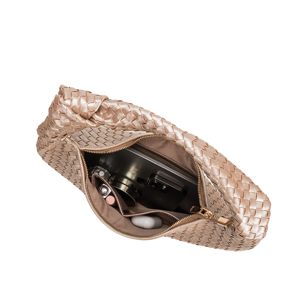 Cher Natural Raffia Large Shoulder Bag - FINAL SALE