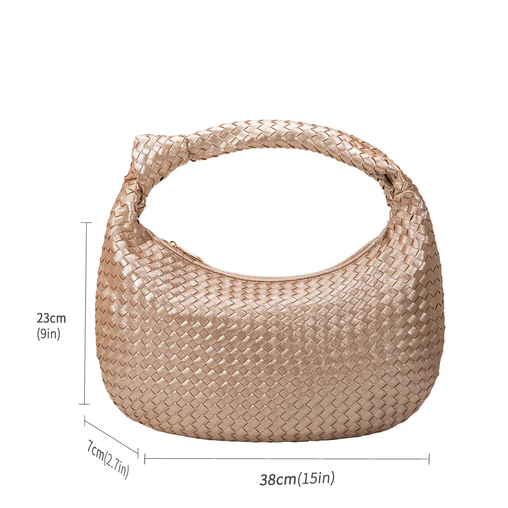 Cher Natural Raffia Large Shoulder Bag - FINAL SALE