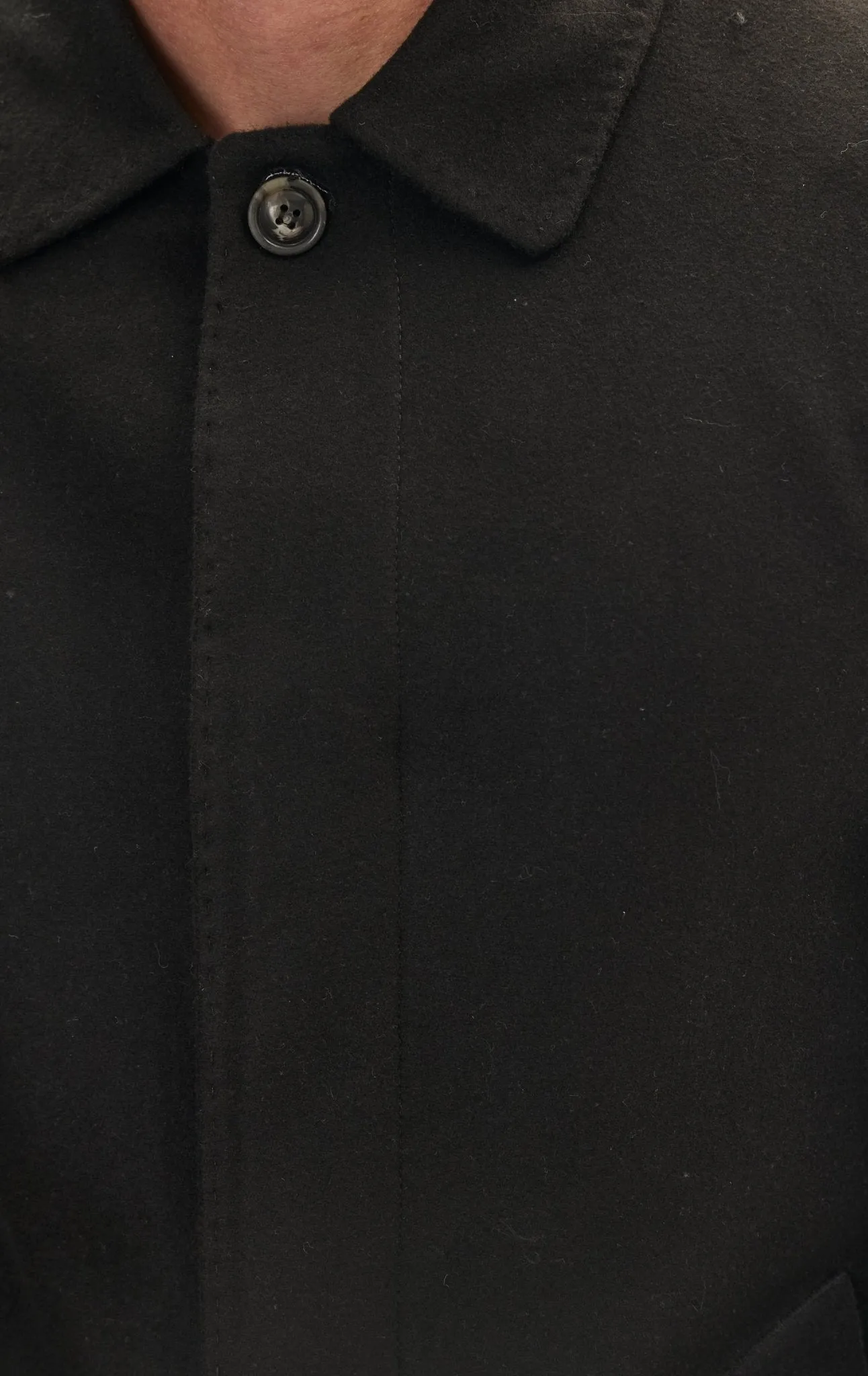 Classic Pea Coat  - Black