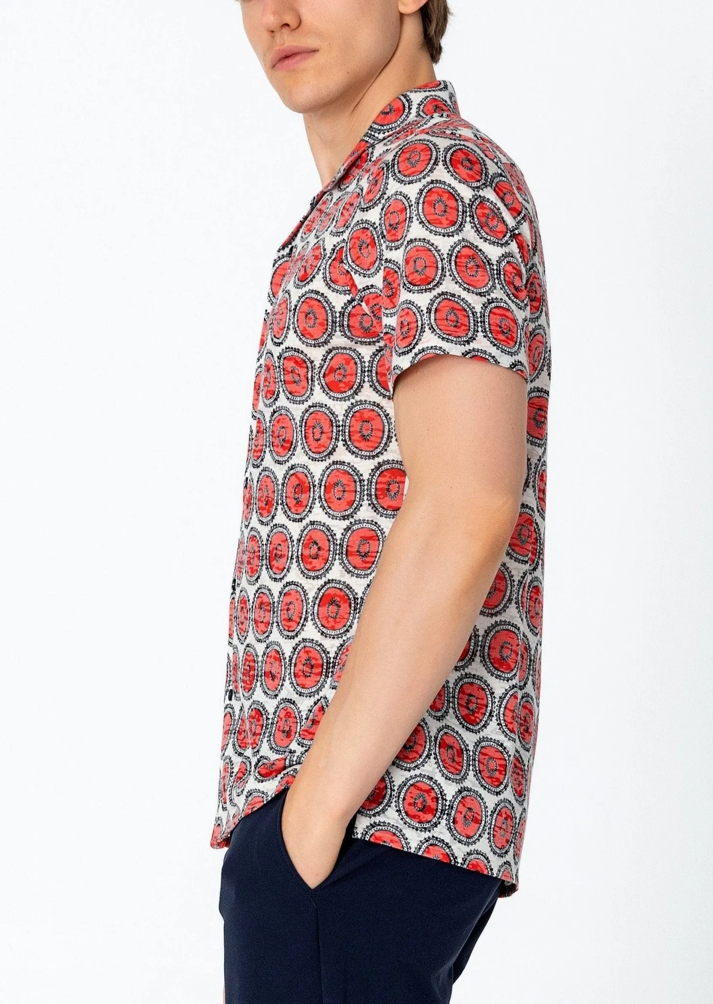Collared Lightweight Shirt - Round