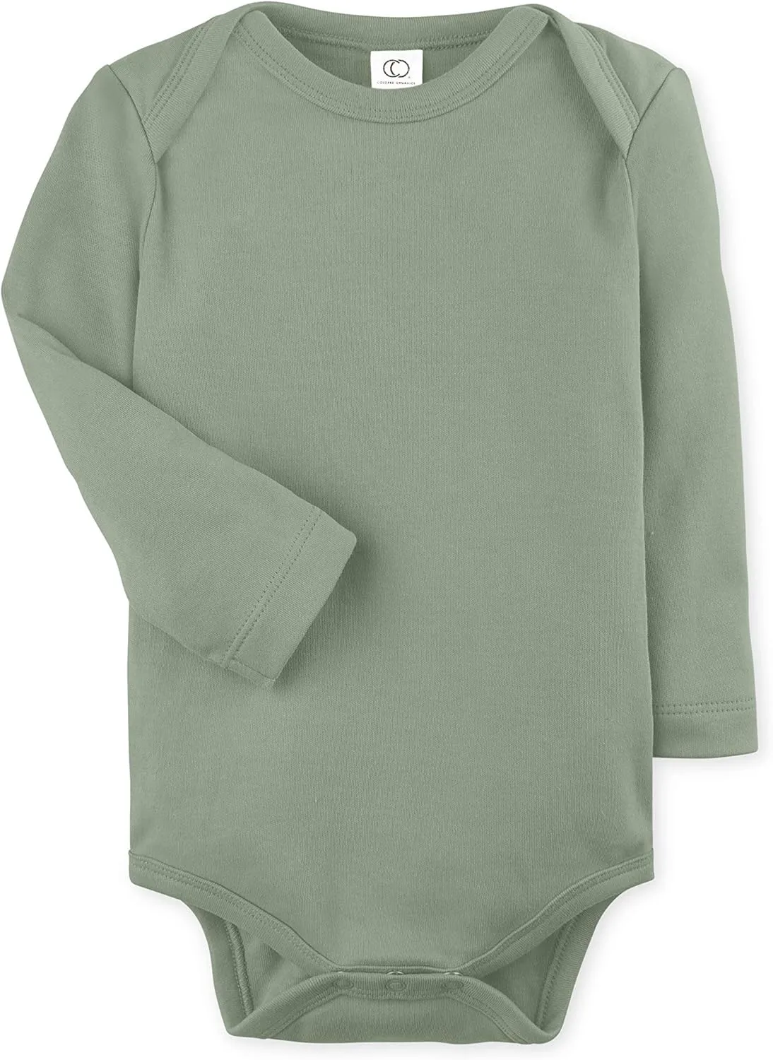 Colored Organics - Organic Cotton Baby Bodysuit - Long Sleeve Infant One Piece