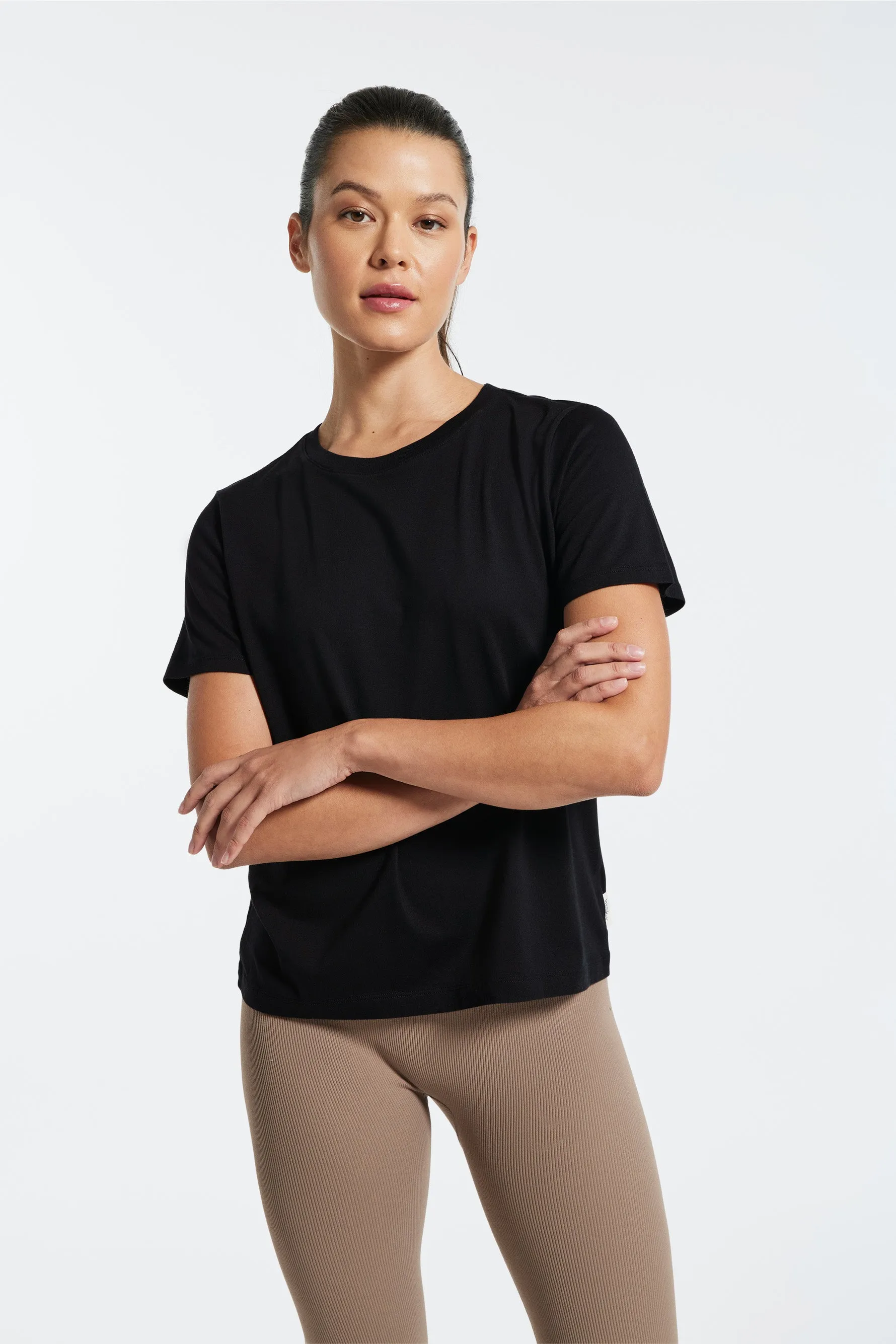 Cooper Classic Cotton Modal Tee - Black