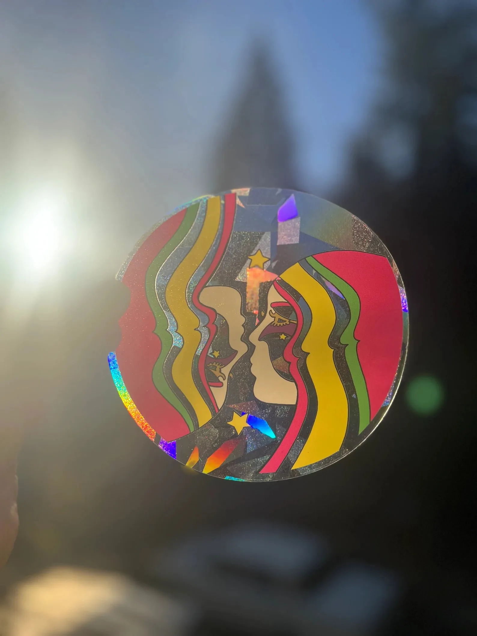 Cosmic Twins Sun Catcher