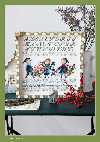 Cross stitch Magazine from France Creation Point de Croix, Jan/Feb 2021, Issue 86