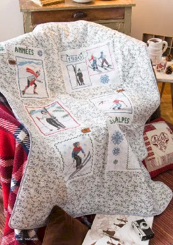 Cross stitch Magazine from France Creation Point de Croix, Jan/Feb 2021, Issue 86