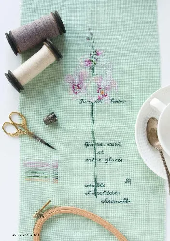 Cross stitch Magazine from France Creation Point de Croix, Jan/Feb 2021, Issue 86