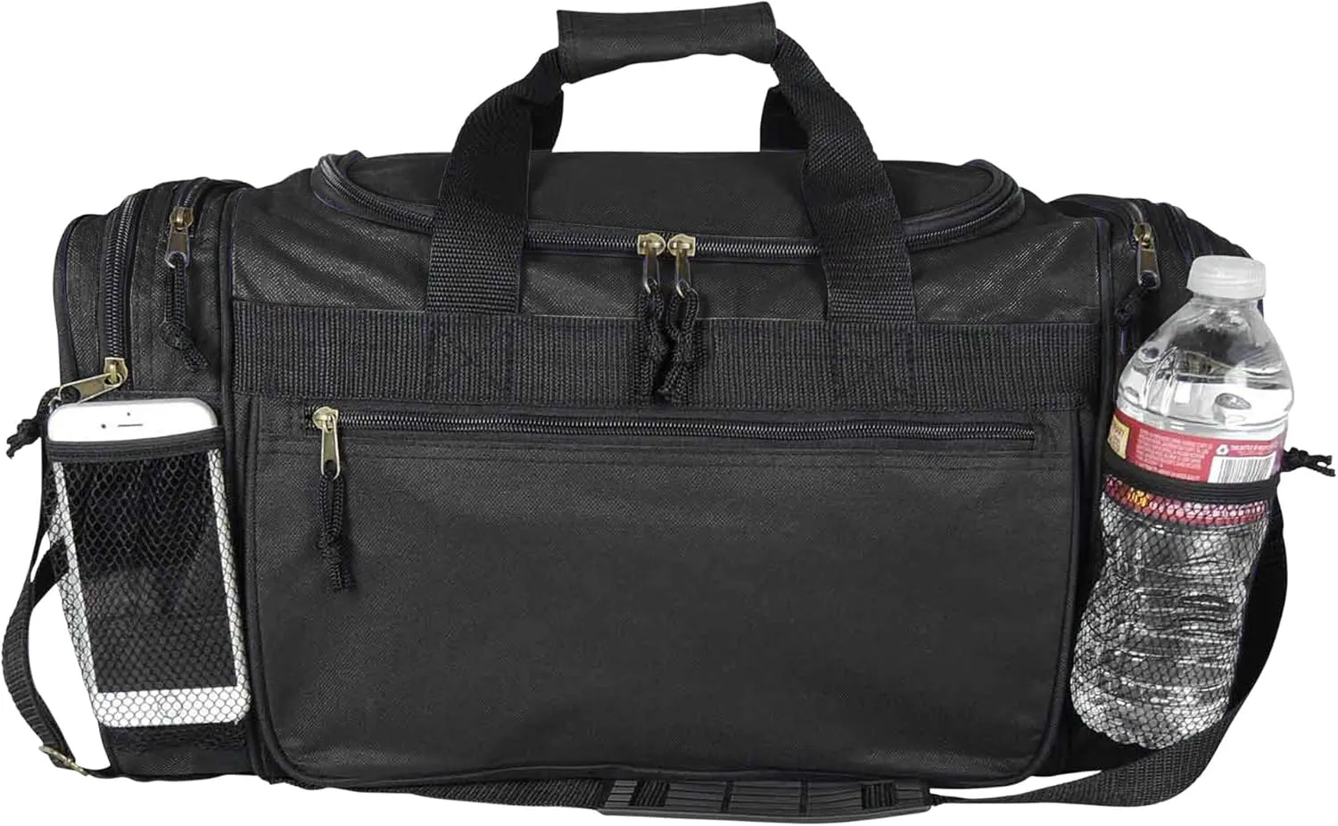 DALIX 20" Sports Duffle Bag w Mesh and Valuables Pockets Travel Gym