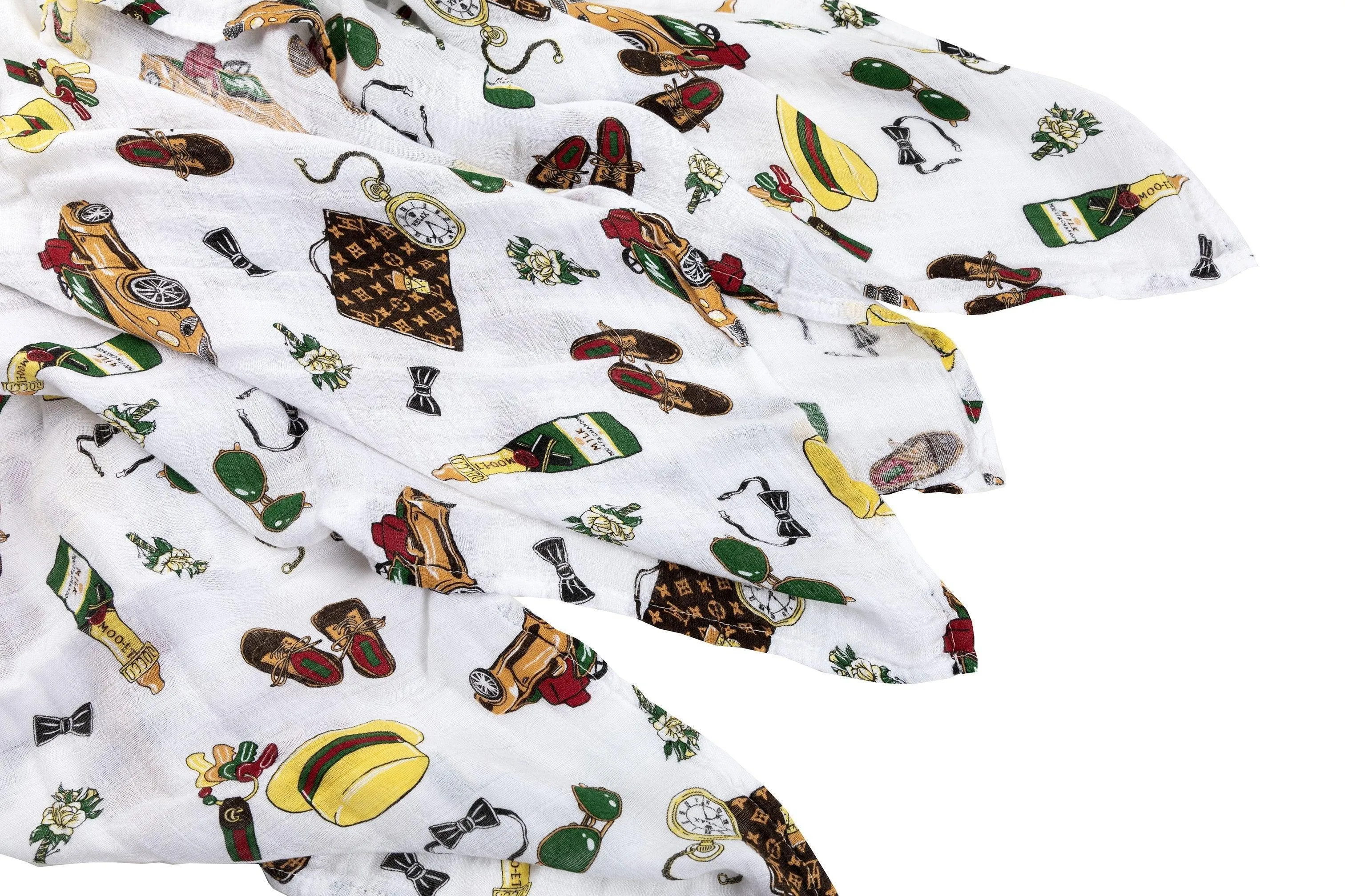 Dapper Napper Baby Muslin Swaddle Blanket