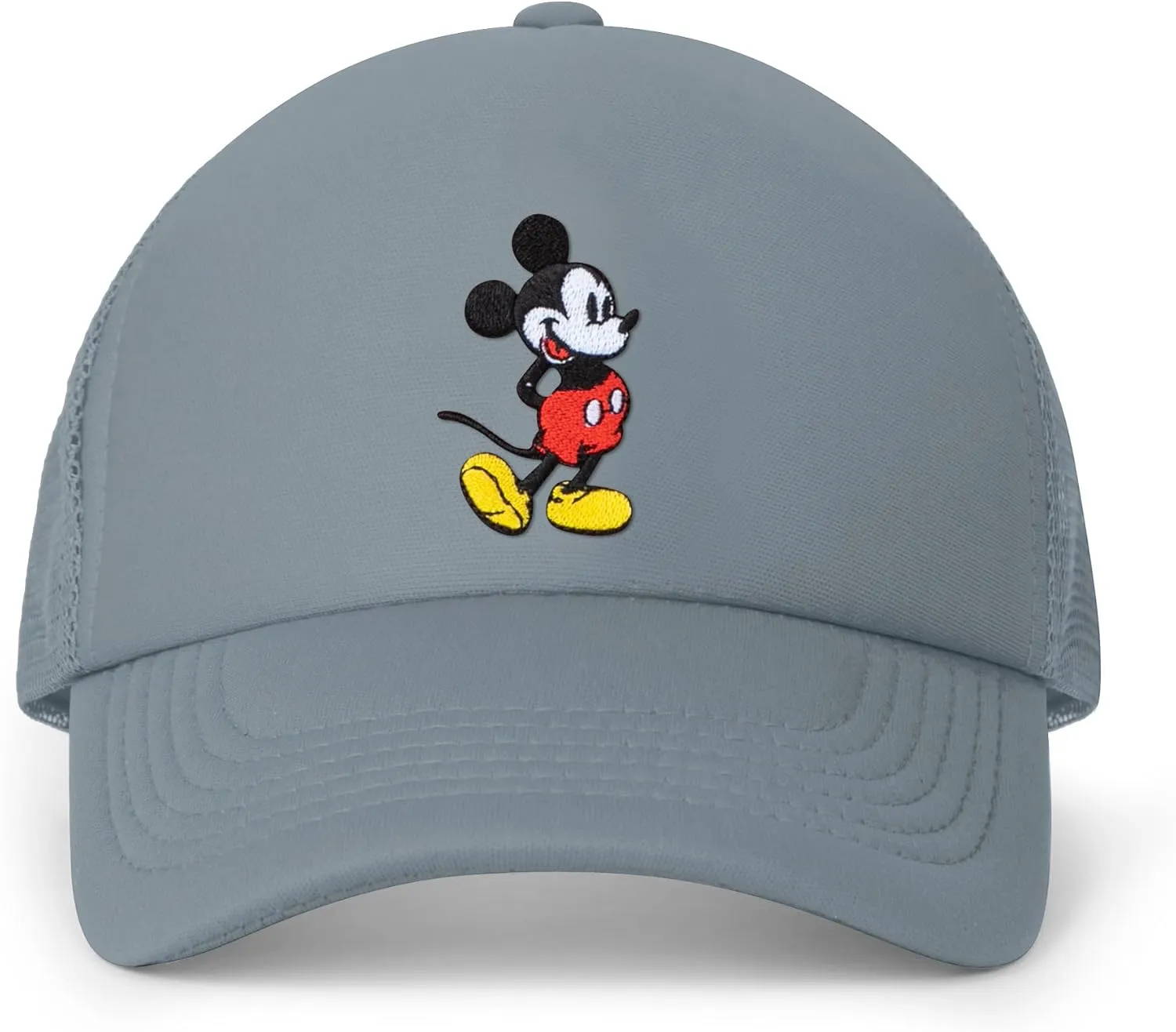 Disney Adult Trucker Hat, Mickey Mouse Mesh Snapback Baseball Cap