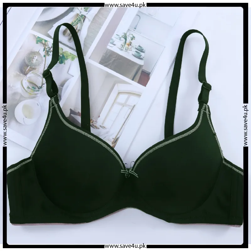 Double Padded Push Up Plunge Cups Bra