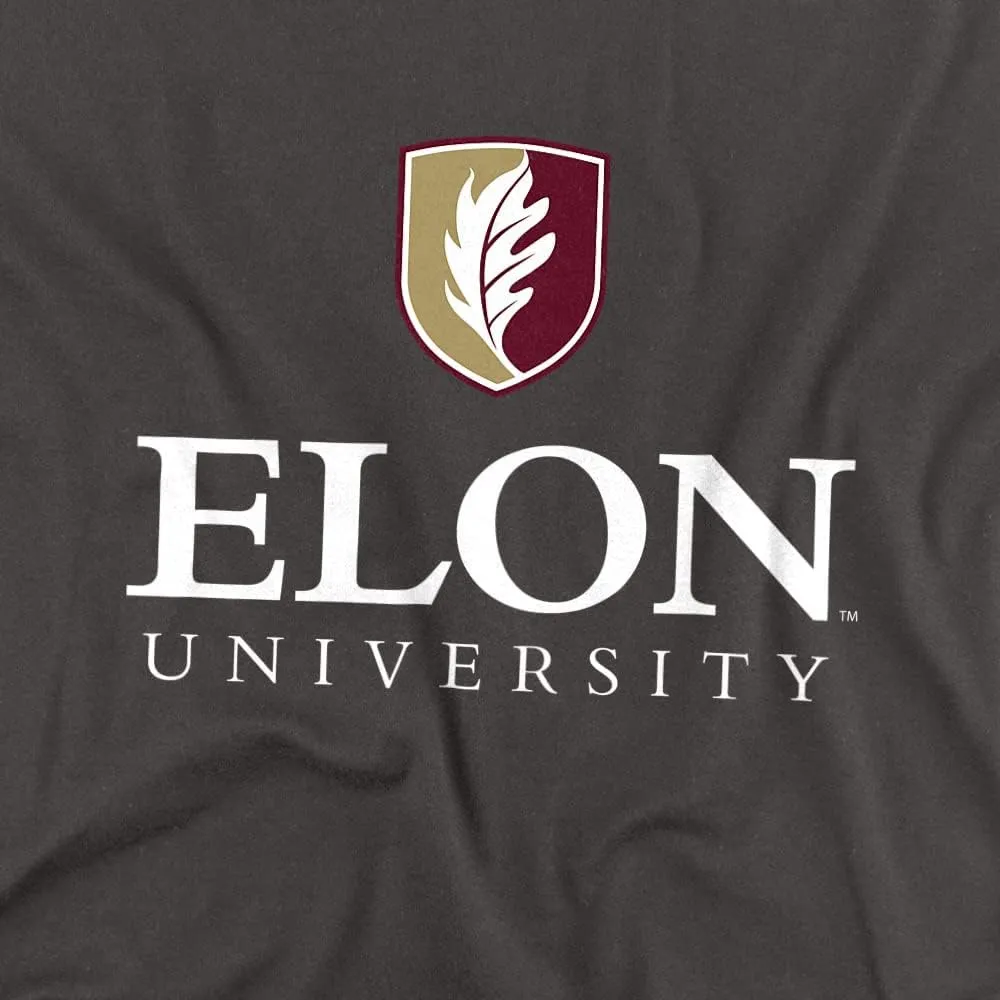 Elon University Official Stacked Unisex Adult T Shirt