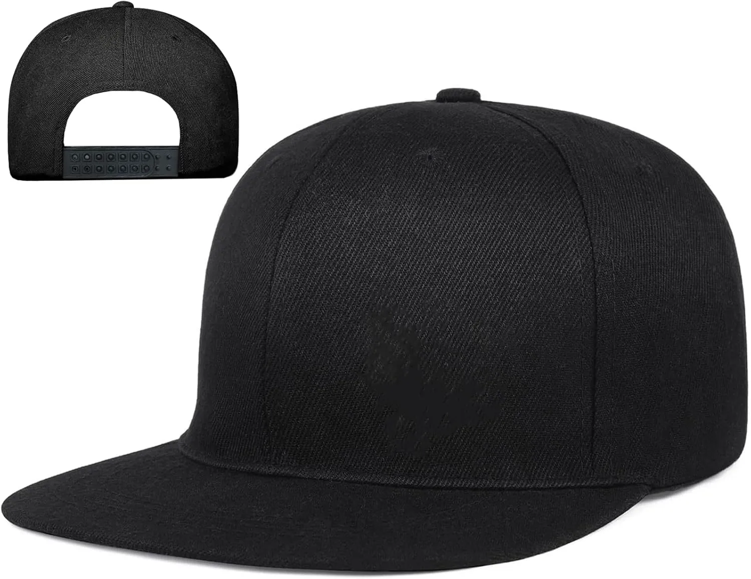 Embroidery Flat Bill Hats for Men Flat Brim Snapback Hats for Men Snap Back Mens Trucker Golf Hat