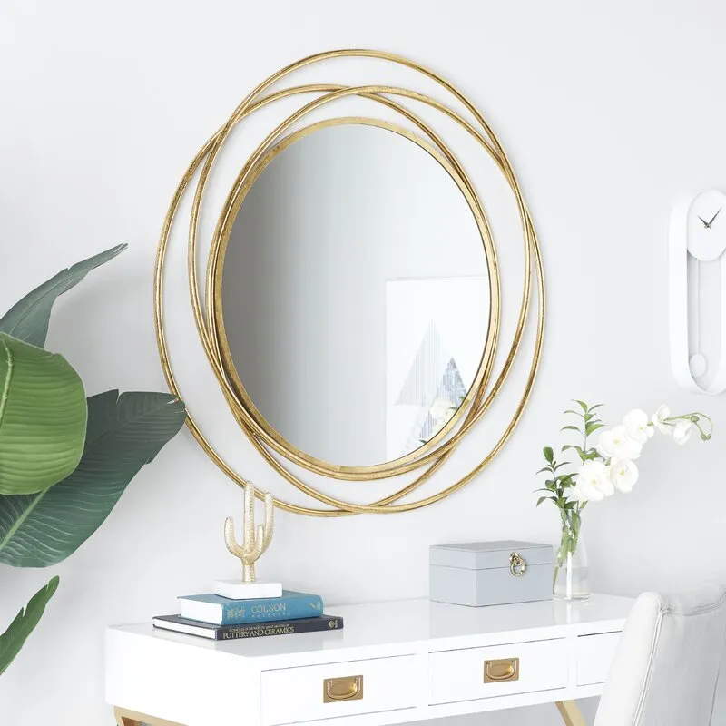 Fapu Modern & Contemporary Round Accent Mirror