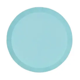Five Star Pastel Blue Plates - Dinner 20 Pkt