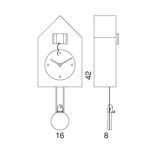 FREEBIRD WALL CLOCK