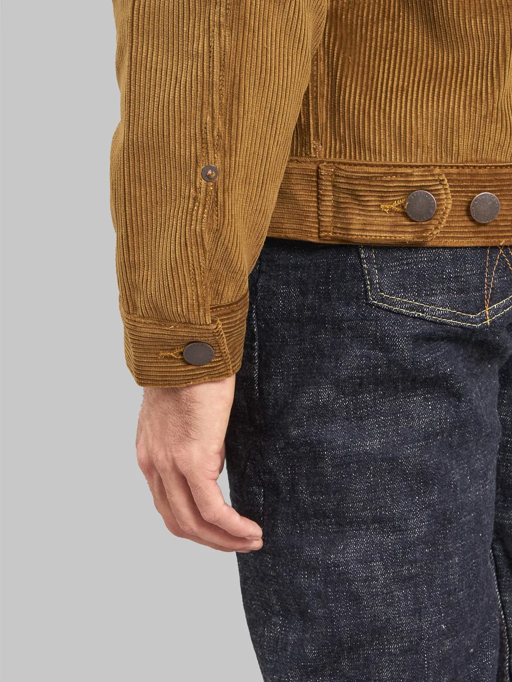 Freenote Cloth Classic Jacket Gold Corduroy