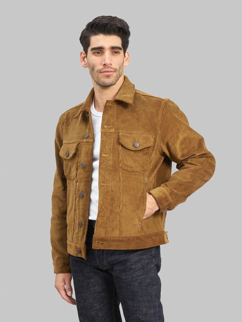 Freenote Cloth Classic Jacket Gold Corduroy